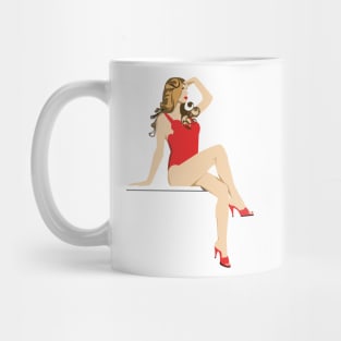 Lady Diver Mug